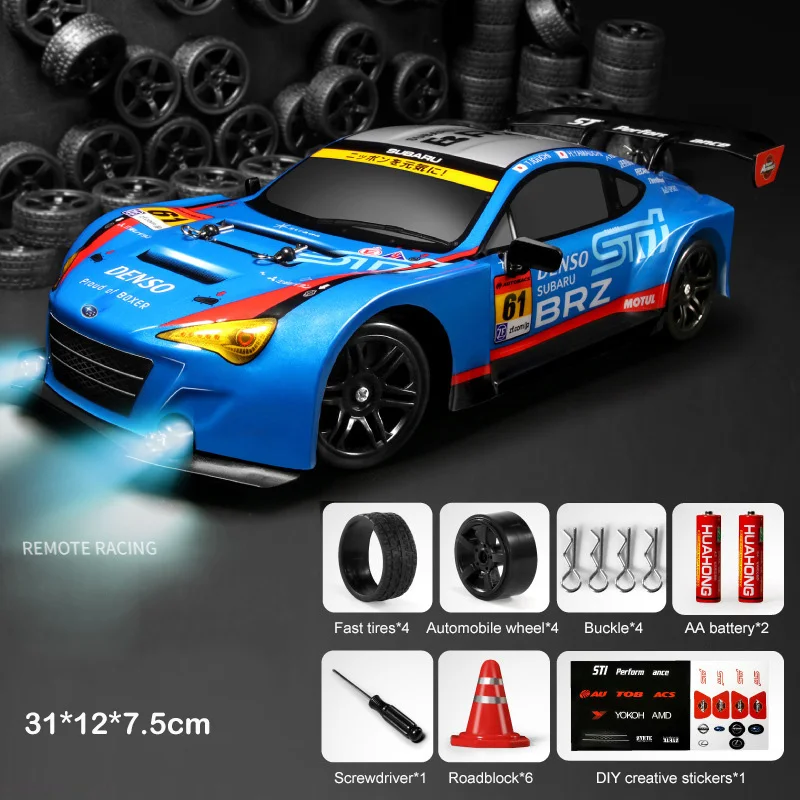 4wd 25km/h rc veículo gt rc drift carro de controle remoto carro esporte  corrida de alta velocidade drift carros, 100% novo