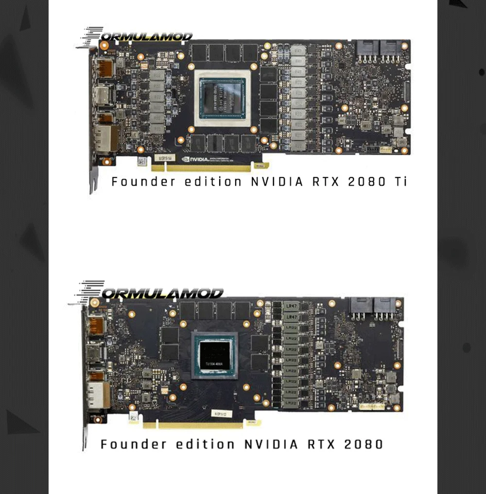 Bykski FR-N-RTX2080TI-X, водоблок, бронированный стиль с цифровой термометром, для Nvida Founder Edition RTX2080/2080Ti