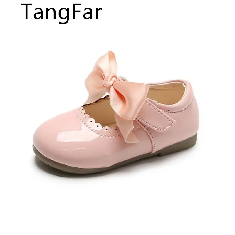 Nuevo verano cuero de moda los niños dulce sandalias para niñas bebé transpirable PU zapatos de tamaño 15-30