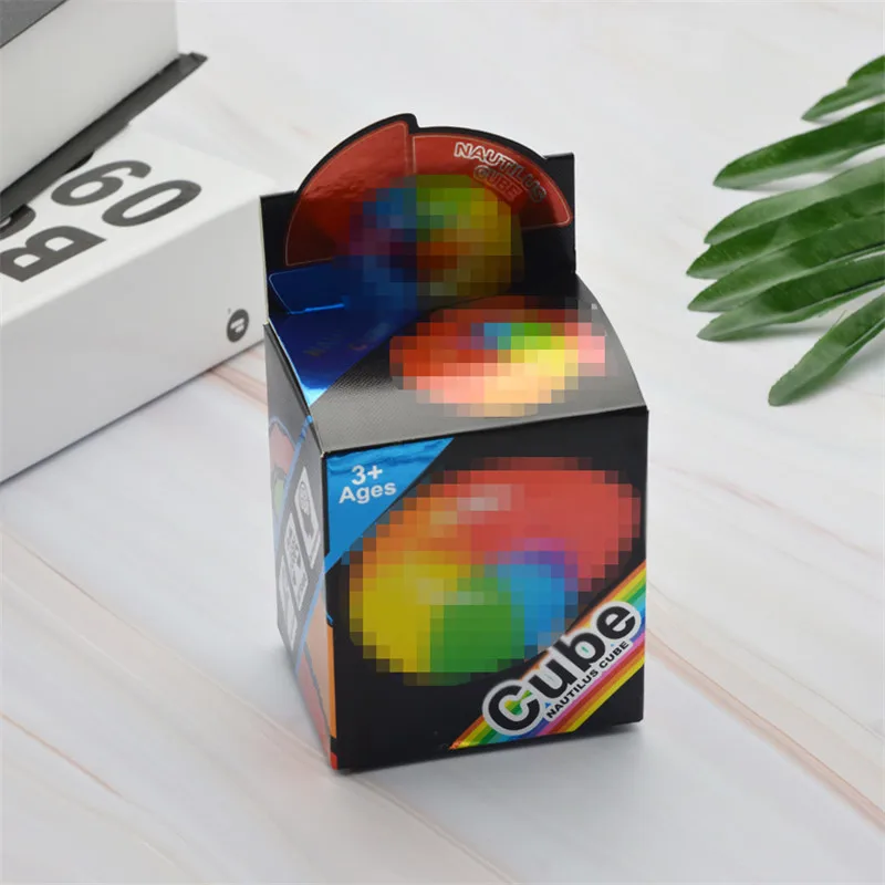 Lefun Neo cube 3x3x3 милый скоростной Магический кубик Nautilus странной формы, кубики-головоломки для детей, развивающие игрушки, рождественский подарок