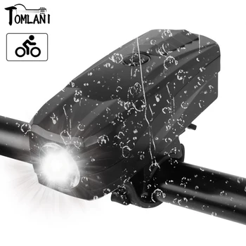 

5000LM USB charging bike headlight warning smart sensor night riding frontlight bicycle mountain bike Adjutable taillight