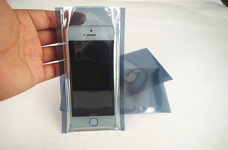 Пластиковый открытый верх антистатическое Экранирование Ziplock мешок ESD USB антистатические электронные принадлежности пластиковые Самоуплотняющиеся сумки