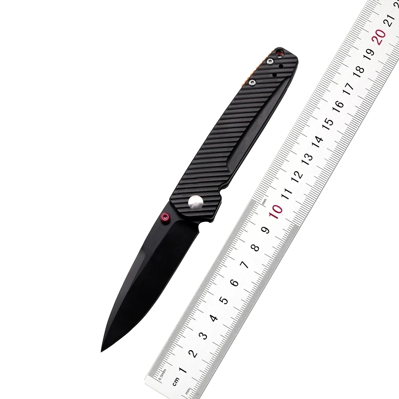 

OEM 485 flip folding knife AXIS system D2 blade titanium alloy handle outdoor camping multi-function hunting EDC tool