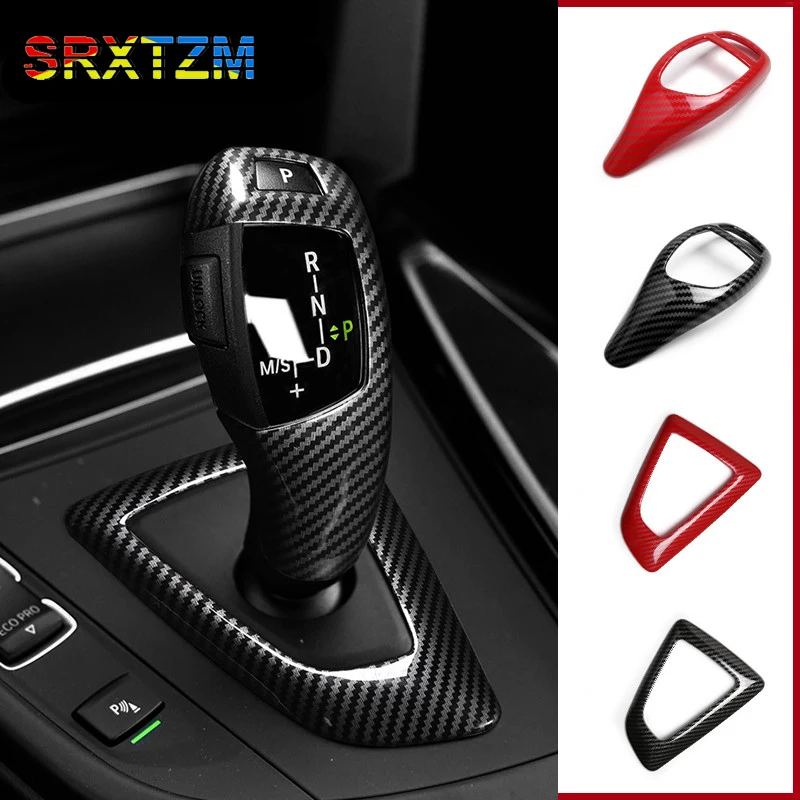 SRXTZM авто аксессуары для интерьера автомобиля ABS крышка переключения передач украшения Стикеры протектор для BMW F30 F10 F15 F07 F20 F21 F34 F35 3gt