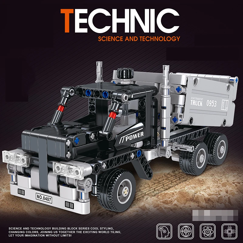

Contruction Vehicles Heavy Dump Truck Wheeled Shovel Crane Building Blocks Fit Legoing Engineering Bricks Toy Gift For Children