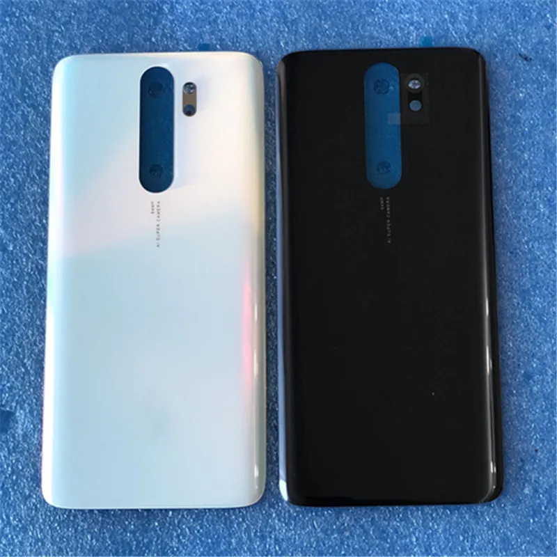 Для 6,5" Xiaomi Redmi Note 8 Pro 3D стекло задняя крышка батареи чехол+ адгезивная наклейка для Xiaomi Redmi Note 8 Pro инструмент