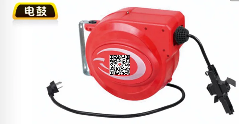

Car-wash Workshop Factory for Wire Cable Hose Reel Automatic Recovery Reel Electronic Drum