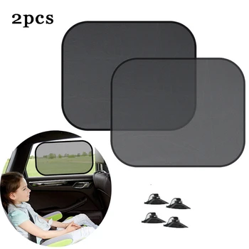 

New Car Rear Window Side Sun Shade Cover Block Static Cling Window Shade cover block Visor Shield Screen