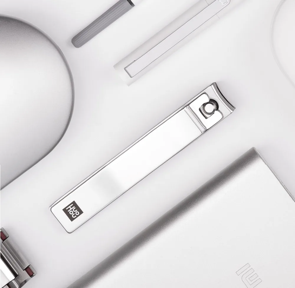 Xiaomi Huohou маникюрные машинки для стрижки ногтей триммер для носа портативный гигиенический набор ножниц для ногтей из нержавеющей стали инструмент для стрижки ногтей