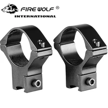 30 мм прицел кольцо 11 мм рельсовый ласточкин хвост крепление низкий профиль для страйкбола тактический охотничий винтовка лазерный фонарик