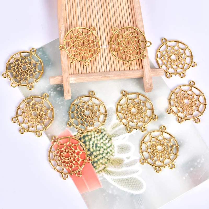 10 шт./компл. винтажный сплав Ловец снов подвески ювелирное изделие сделай