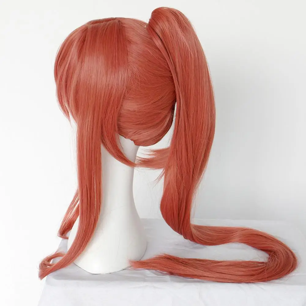 ANOGOL Doki Doki Literature Club Yuri Monika Natsuki Sayori DDLC High temperature fiber Synthetic Cosplay Wigs For Halloween