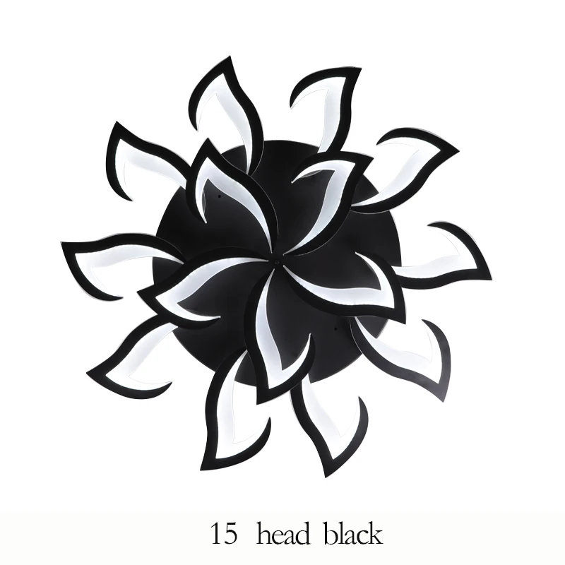 black 15 heads