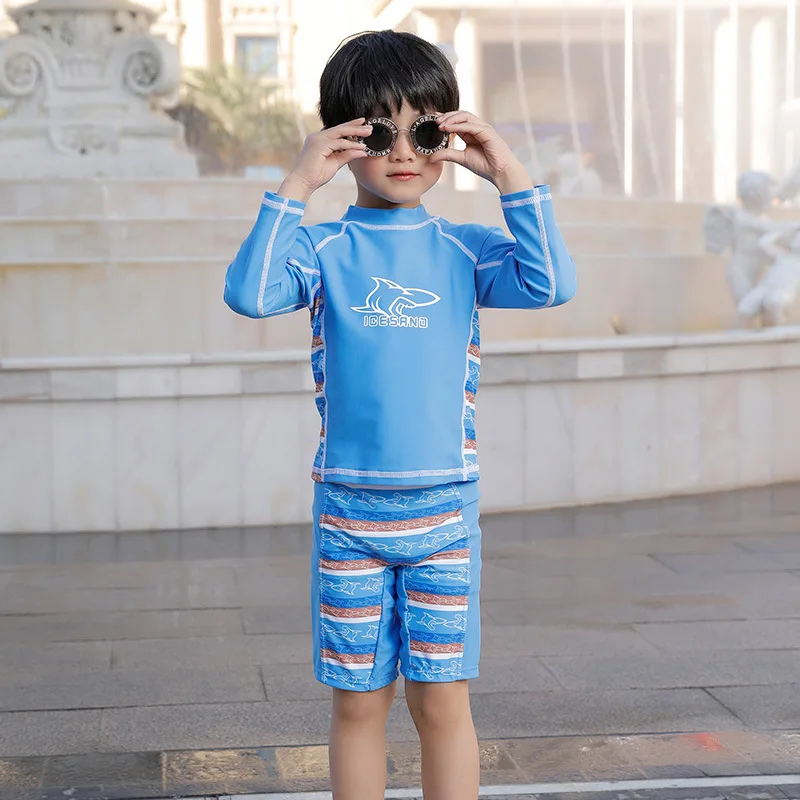 Купальный костюм для маленьких мальчиков; бикини для малышей; детские купальные костюмы; детский раздельный купальник; милый пляжный костюм для начальной школы; Лидер продаж