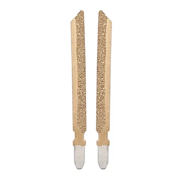 

FUNN-3Pcs 4 inch Vacuum Brazed Diamond Jig Saw Blade 46 Grit Cutting Granite Ceramic Marble