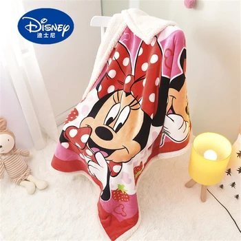 

Disney Blanket Mickey Mouse Sheep Blanket for Winter 100*140CM Kids Children's bedding Bedroom Sofa Boys Gift