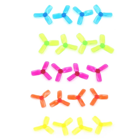 3 Blade Props For 1102 1104 1105 In 7500KV RC Drone 2Inch R2030 Propeller 4PCS 3 Blade Props For 1102 1104 1105 In 7500KV RC Drone 2Inch R2030 Propeller 4PCS