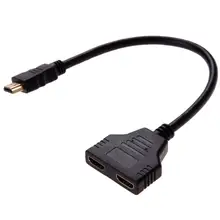 33 см конверсионная линия HDMI Мужской HDMI Женский выход сплиттер кабель адаптер конвертер Поддержка 720P 1080i 1080P для Xbox PS3 HDTV