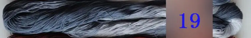 10 шт.* 50 г пряжа для вязания, кружевная шерстяная пряжа, машинная вязка, хлопковые нитки для вязания, хлопчатобумажная пряжа, нить для вышивания Т3 - Цвет: 19