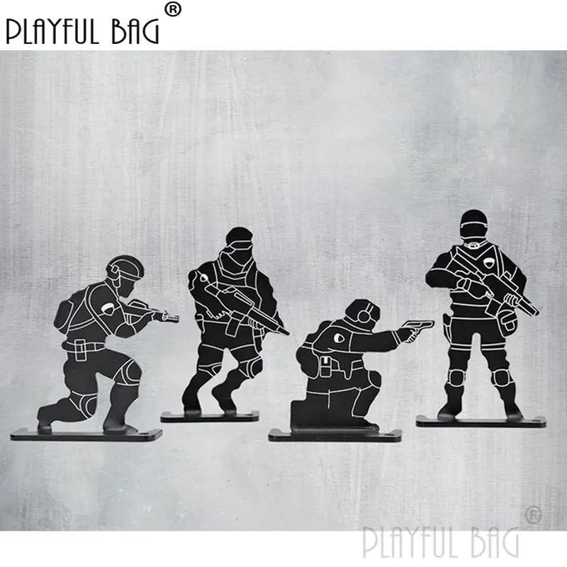 

Playful bag Humanoid Target CS Table Game target Outdoor Sport Training Equipment CS Toy Accessories Soldier shape design QD43S