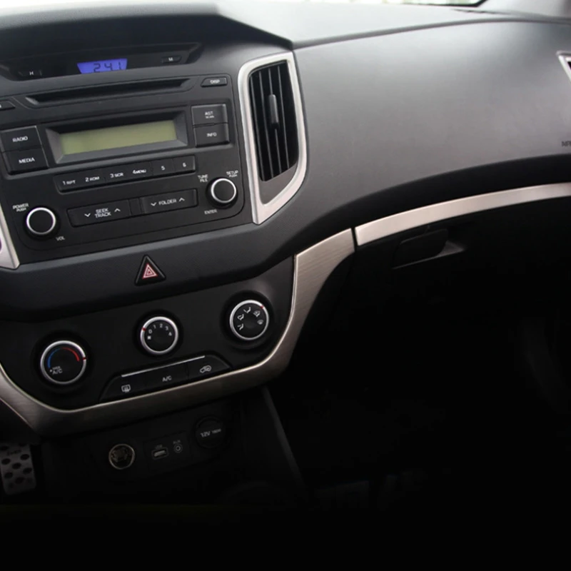 Аксессуары для Hyundai Creta Ix25 Приборная панель автомобиля Накладка центрального