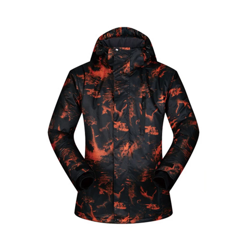 

MUTUSNOW Ski Jacket Men Warm Winter Skiing Snowboarding Jacket Windproof Waterproof Snow Coat