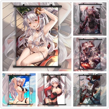 

Azur Lane Prinz Eugen Anime manga wall Poster Scroll