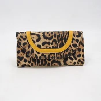 

Bag Female 2020 Leopard Print Hand-held Wallet Versatile Hand-held Bag Leopard Fashion Grab Wallet And Retro Handbag