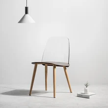 Современный Креативный ресторанный стул ресторан офисное собрание прозрачный стул дома учеба изучение Творческий кресло для отдыха