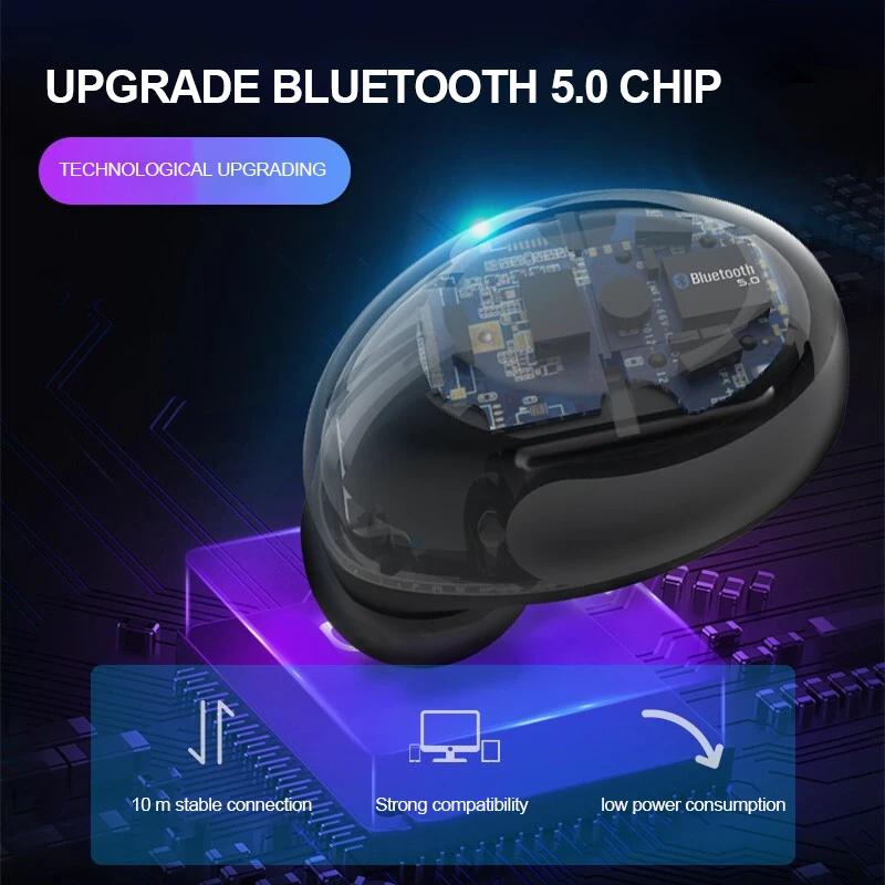 SOAIY F3 Siri Smart AL Assistant Bluetooth Headset 5.0 8 Hours Music Time Stylish True Wireless Earphones with Microphone