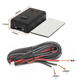 

Flashing Strobe Controller Cable Bundle Sticker Replacement Accessories