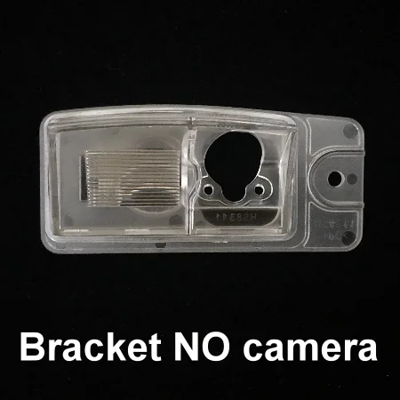 Bracket NO camera Для Nissan Murano X-Trail Rogue 2008- Автомобильная камера заднего вида Авто обратный резервный Парковка ночное видение водонепроницаемый HD рыбий глаз - Название цвета: Bracket NO camera