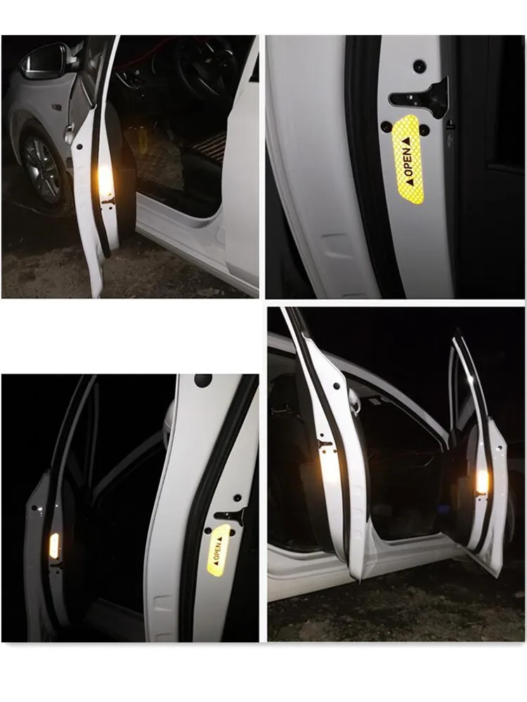 Универсальные автомобильные аксессуары светоотражающие декоративные наклейки