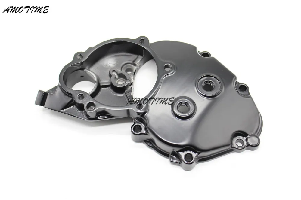 Для Kawasaki Ninja ZX10R 2006 2007 2008 2009 2010 ZX-10R Картер мотоцикла двигателя крышка стартера правой - Цвет: 2