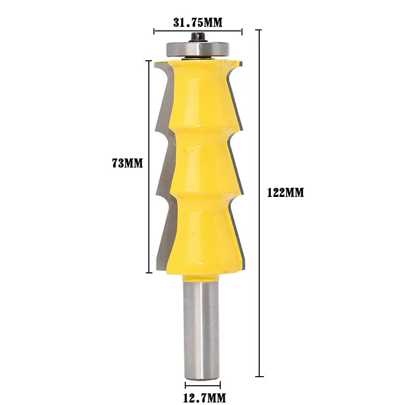 1 шт. 1/" хвостовик фрезы по дереву жалюзи стиль фрезы дверь нож шип резак для деревообработки инструменты