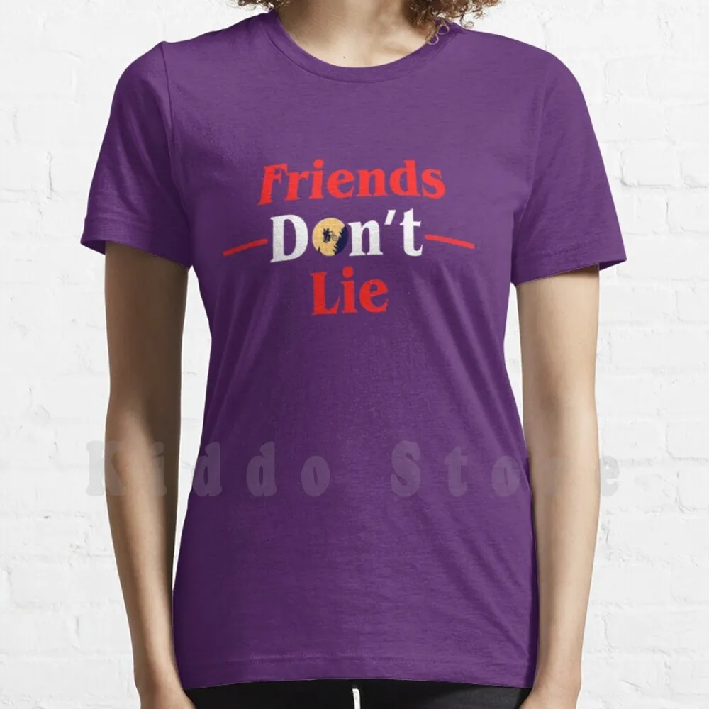 thumbnail image 1 of Friends Don T Lie Upside Down Thing Be An Eleven Stranger 3 Pullover Hoodie T Shirt Print For Men Cotton New Cool Tee Friends, 1 of 5