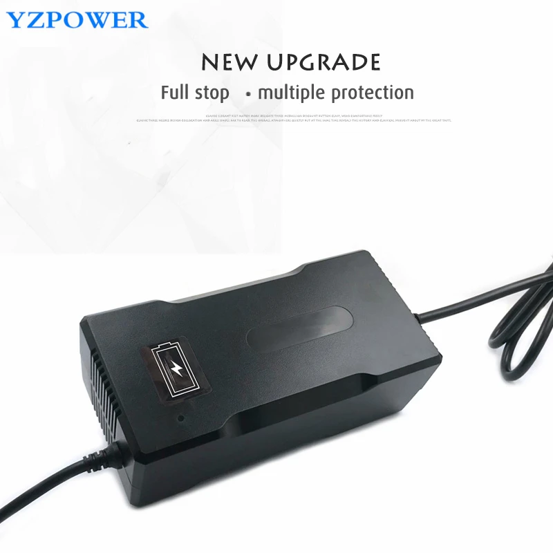 YZPOWER 43 8 в А 4 а LifePO4 зарядное устройство для батареи 12S 36 А/ч 10 12 а/ч lifepo4|lifepo4 battery