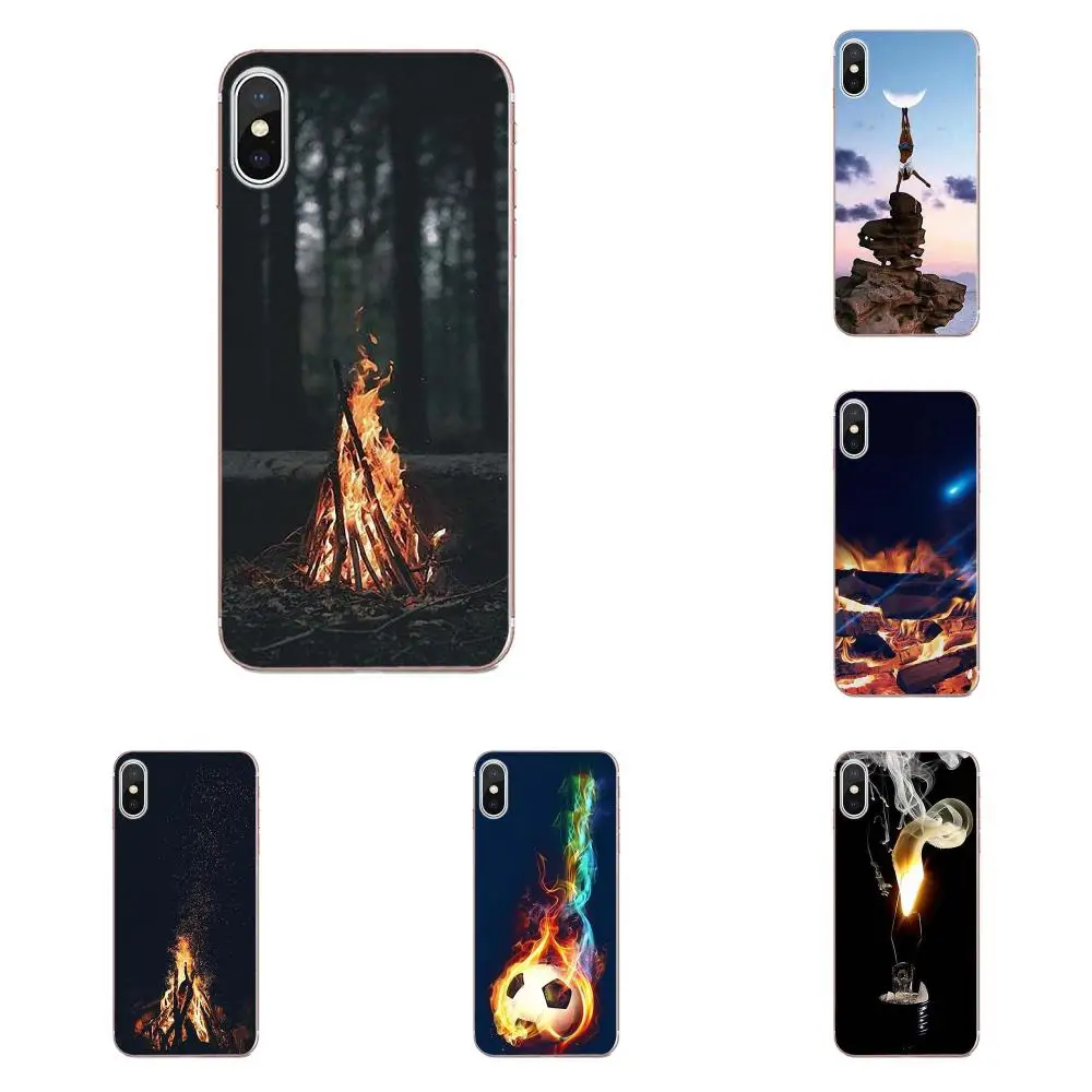 Мягкий ТПУ чехол для телефона с изображением камина Huawei Honor 4C 5A 5C 5X6 6A 6X7 7A 7C 7X8 8C 8S 9 10