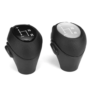 

Car Auto styling Automatic vehicle Gear Shift Knob Stick Black/Silver For Smart City-Coupe ForTwo for Cabrio for Coupe 450 451