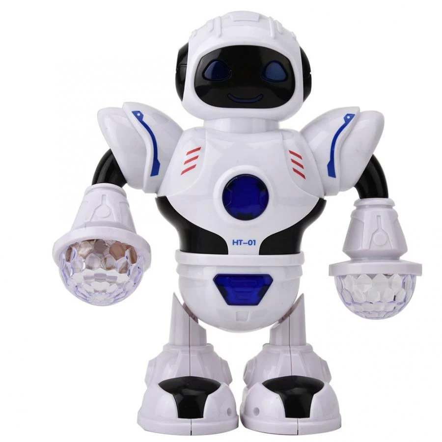 dancing robot toy with music & flashing light
