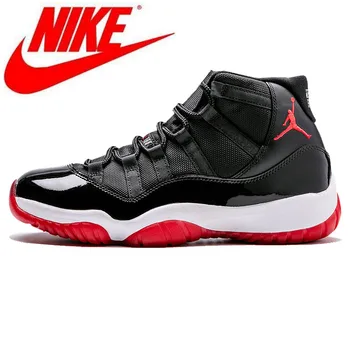 

Nike Air Jordan 11 Concord aj 11 Men Comfortble Basketball Shoes Jordan XI Retro Shock Sneakers Size 40-45 528895-012non-slip