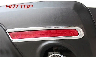ABS хром задний противотуманный фонарь Крышка лампы отделка 2 шт для Ford Explorer 2011 2012 2013