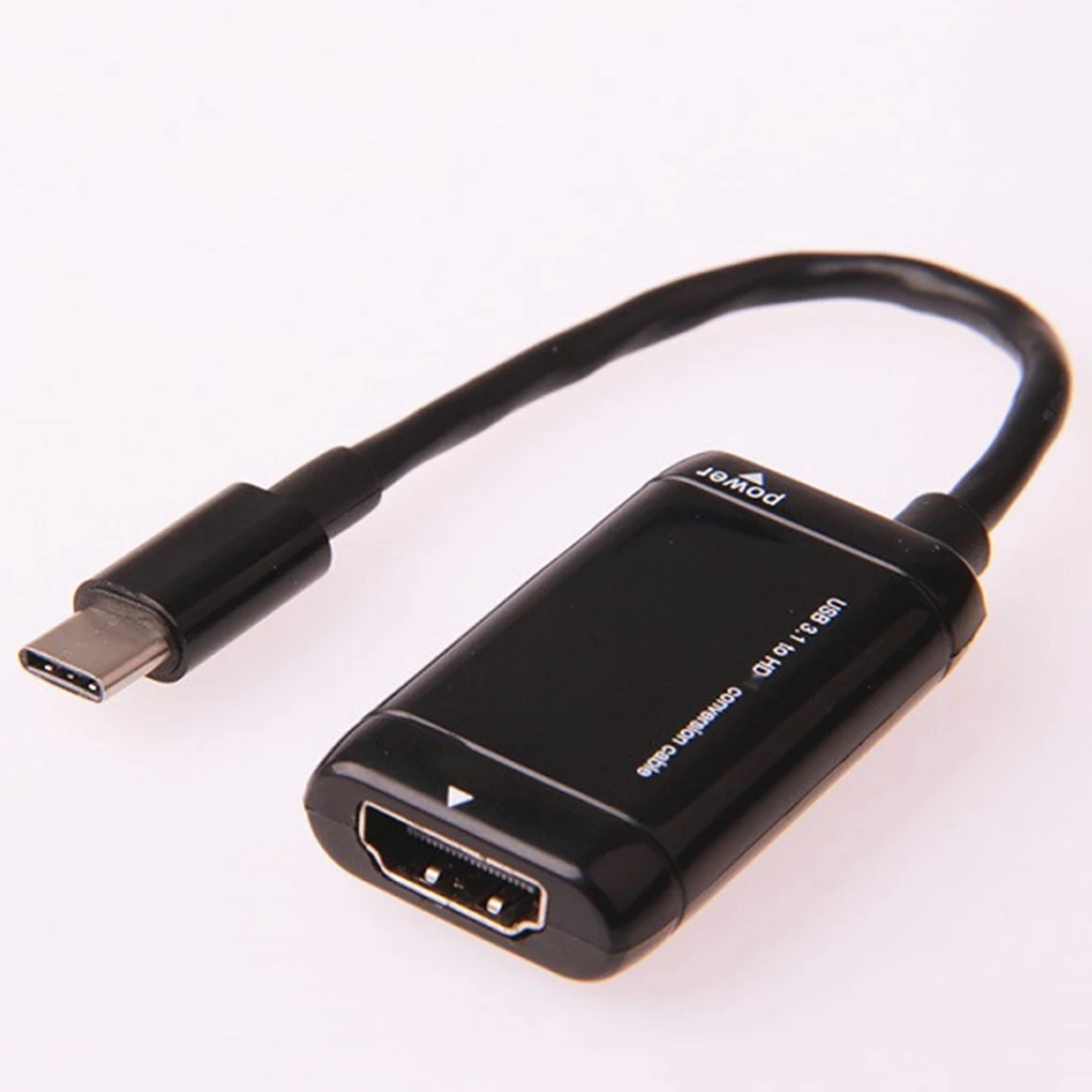 USB C к HD адаптер 4K 1080P Тип C 3,1 Мужской к HD женский кабель адаптер конвертер телефон ПК планшет