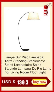 Подставка для салона Lampe Sur Pied Para Sala Piso для гостиной Lampara De Pie Stehlampe лампа на подставке напольный свет