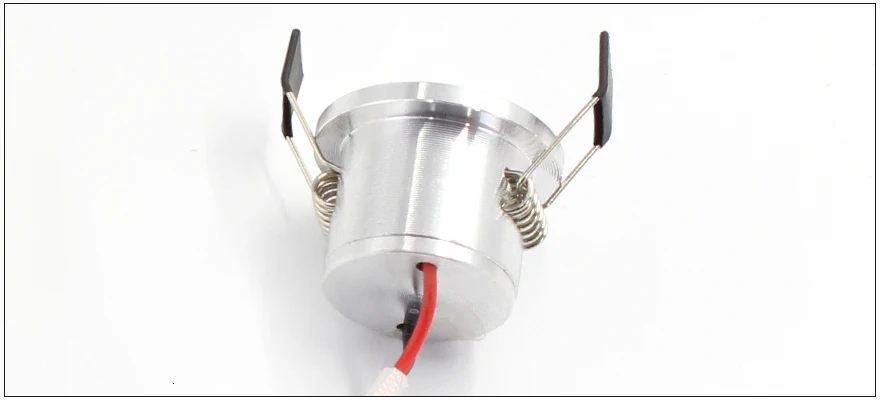 Светодиодный мини Серебристый точечный светодиодный светильник 3 Вт 27 мм с отверстием 3000K 4000K 6000K 110 V-220 V светодиодный потолочный светильник под шкаф