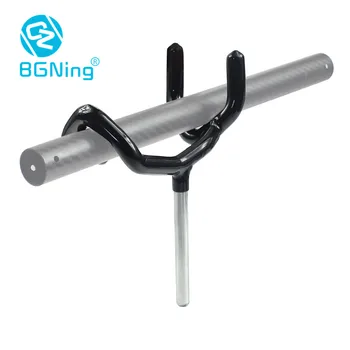 

BGNing Boompole Holder Hands Free Coated Boom Pole Holder Fits on C-Stands Mic Stands Fixed Postion Stainless Steel Made