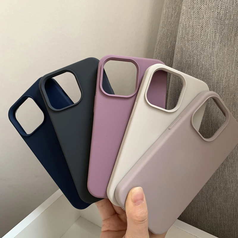 luxury Case for iphone 13 pro max Liquid Silicone Case Camera Protective soft full cover on for iPhone 13 mini case bumper iphone 13 mini flip case