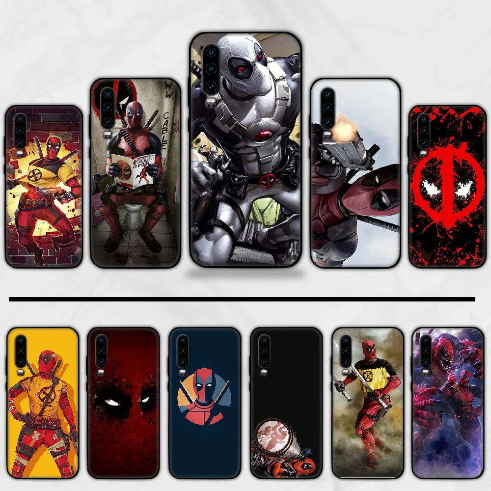 Чехол deadpool для Huawei Honor view 7a5.45inch 7c5.7inch 8x 8a 8c 9 9x10 20 10i 20i lite pro | Мобильные телефоны и