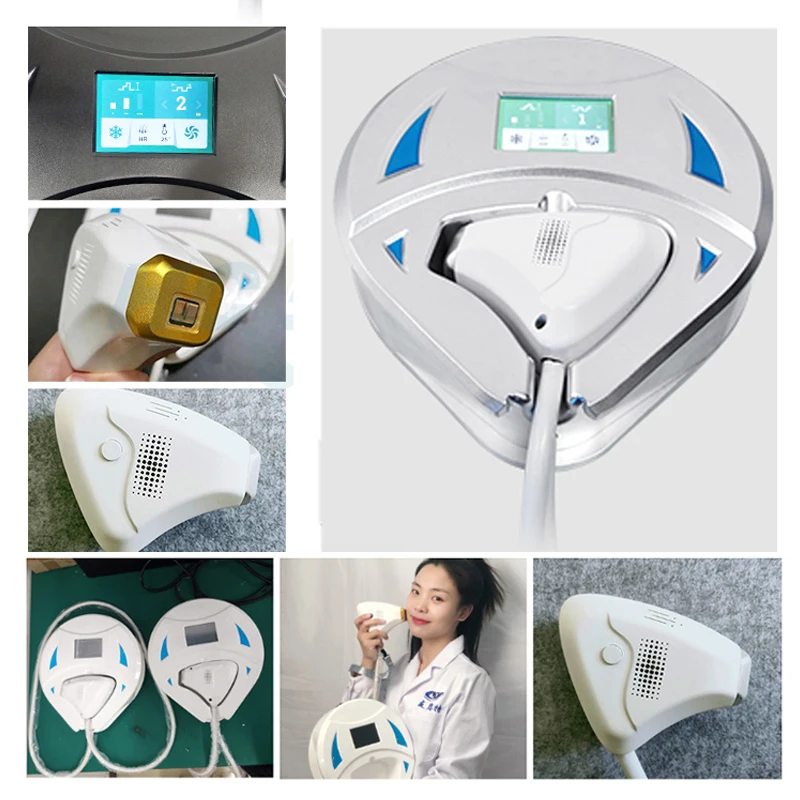 Permanent Hair Removal 808nm Diode Epilator Laser 2021 Home Use Equipment Depilatory Laser 2 Millions Shots Epilator