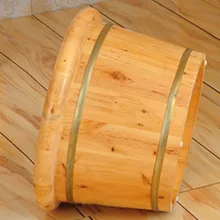 Новое поступление, 25 см, для дома, из цельного дерева, с пузырьками, для ног, для спа, педикюра, для мытья ног, для замачивания ног, ванна для ног, для взрослых, для ног